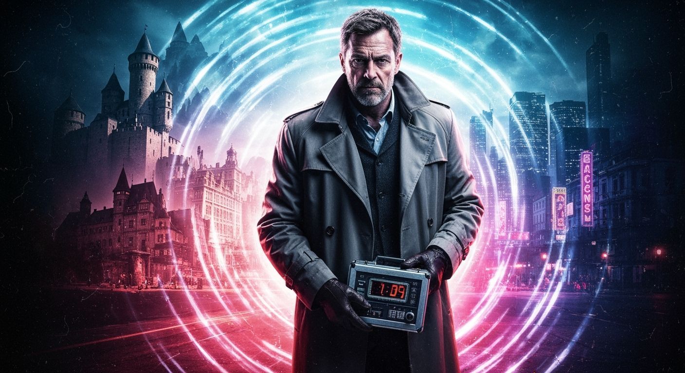 Time-Traveling Detective in Sin City-Style Vortex