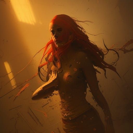 Plague Doctor Mask in Dark Fantasy Style