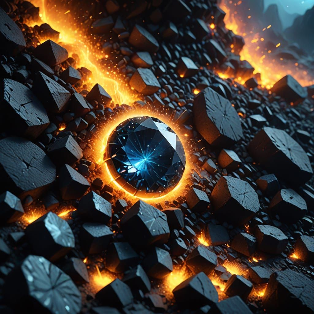 Cinematic Being Transforms Among Coal and Diamonds