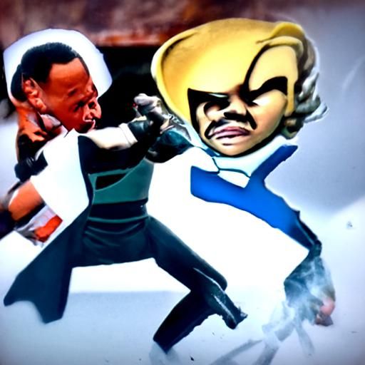 George Jetson vs George Jefferson: Mortal Kombat