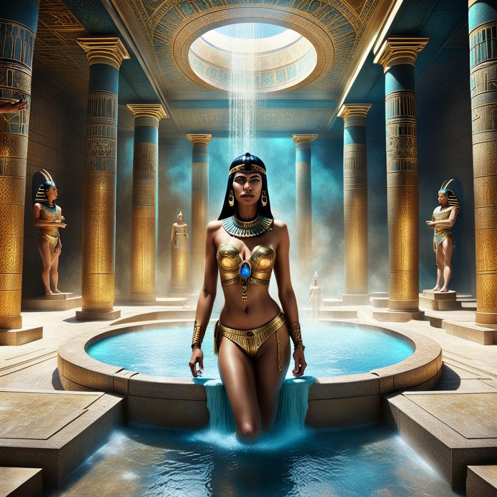 Le bain de Cléopâtre