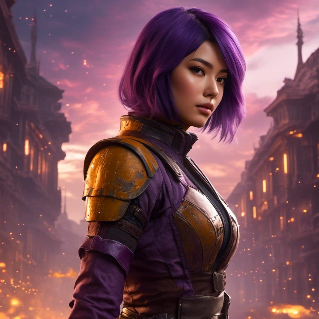 Photorealistic Portrait of Natasha Liu Bordizzo as Sabine Wr...