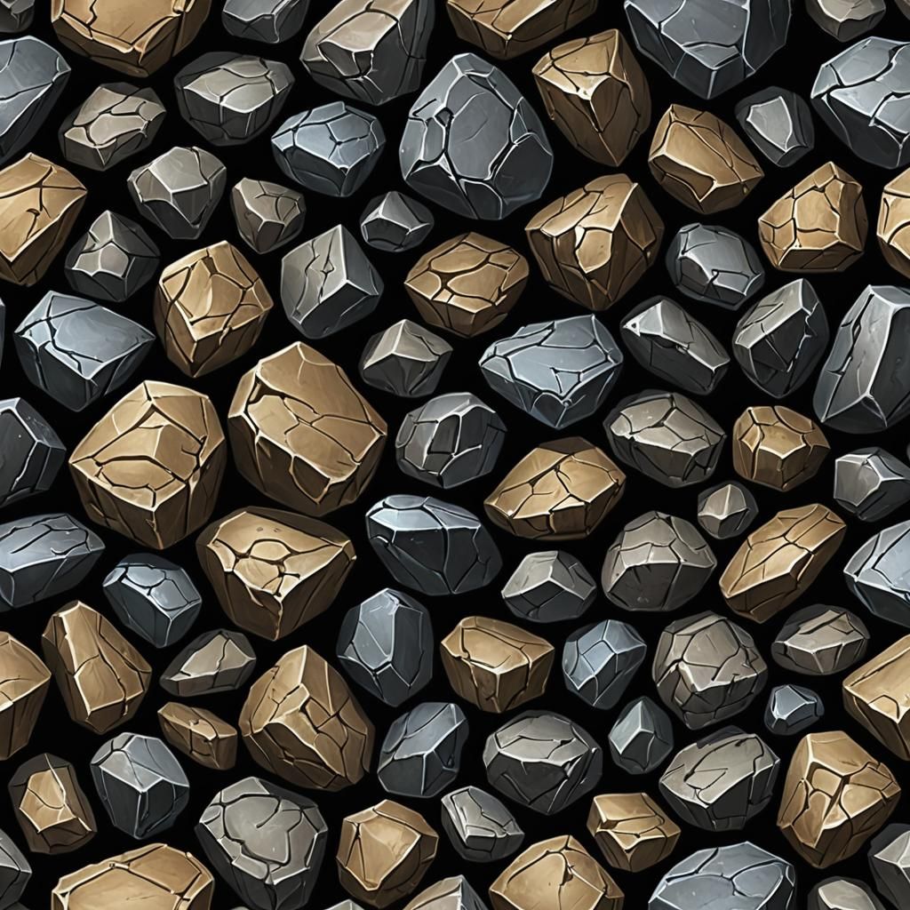 Rock Wall Texture 3D Asset
