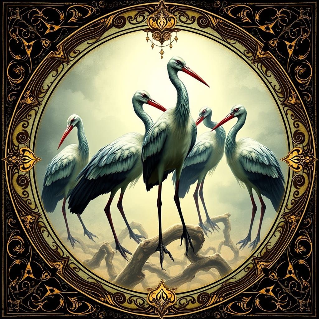 A Lenormand deck inspired by the mysterious and symbolic wor...