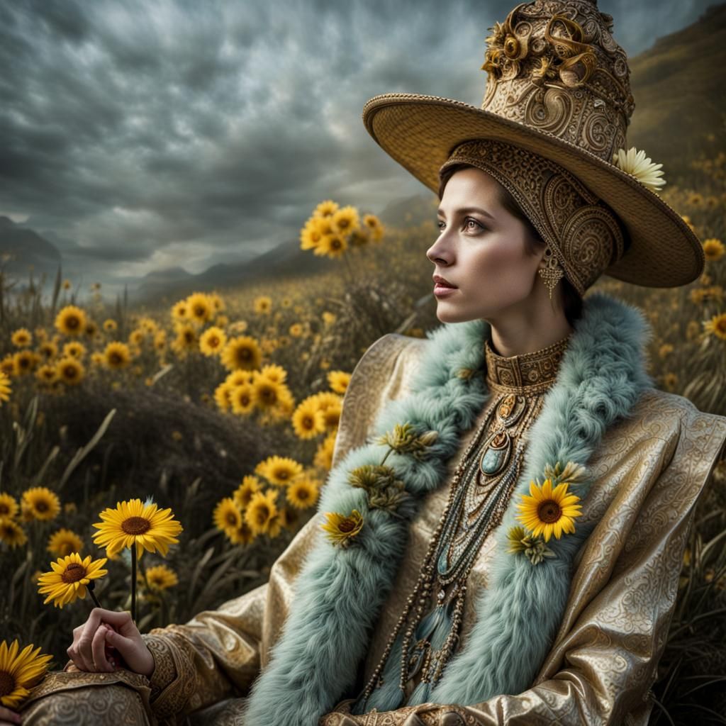 Surreal Alien Celebration in Restaurant, Professional Photog...