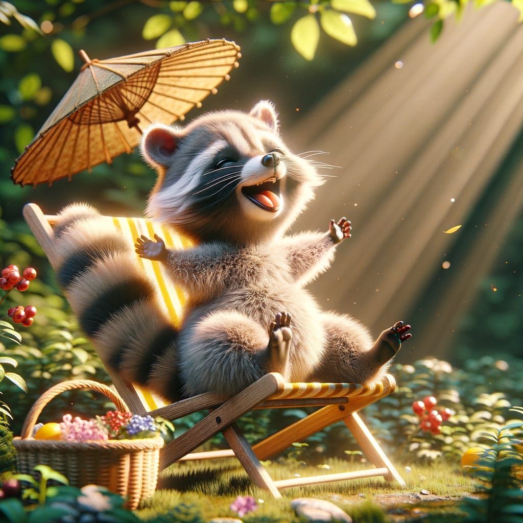 Sunny Racoon