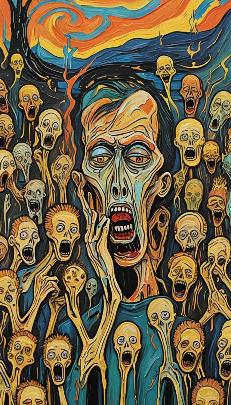 Beavis and Butthead Reimagine The Scream