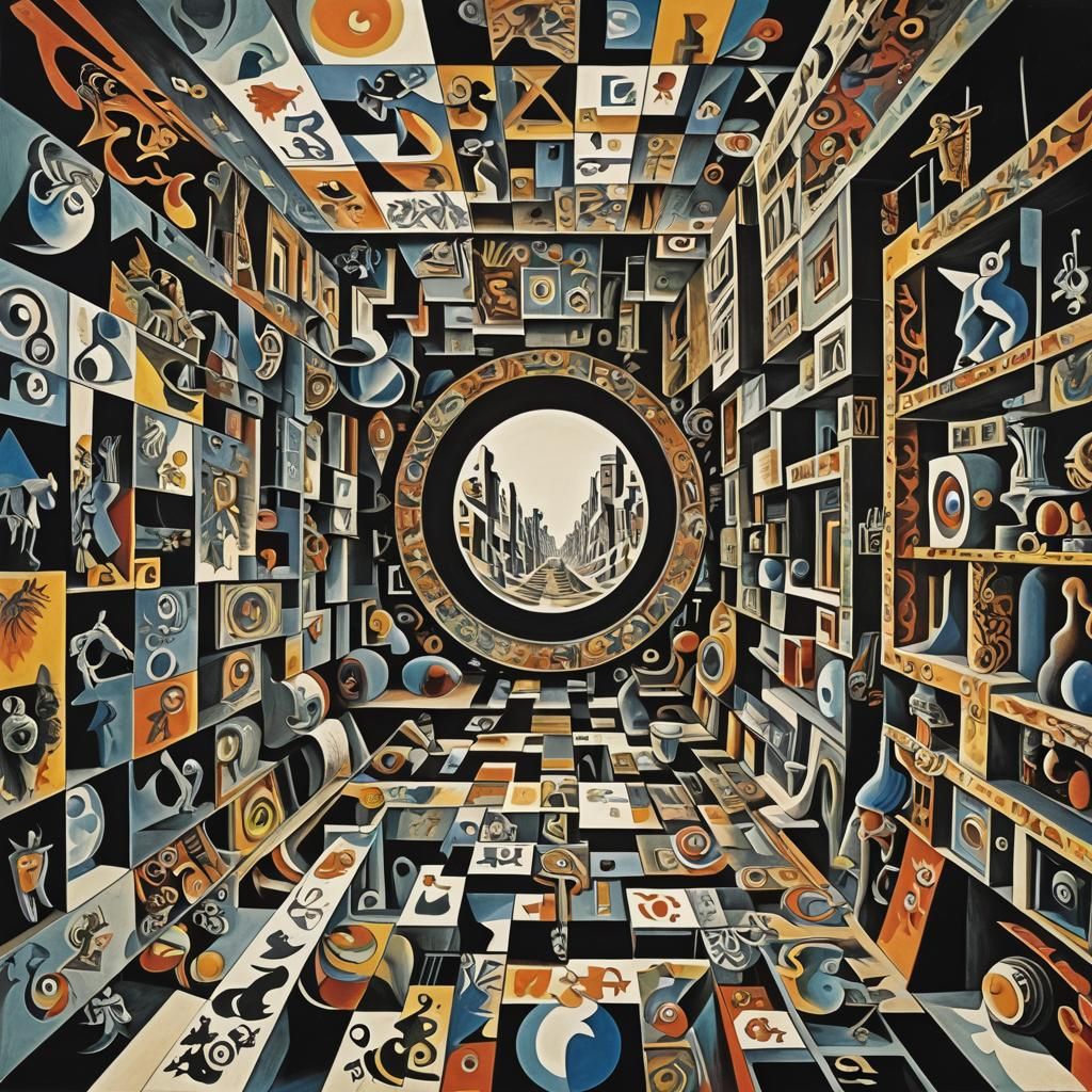 Psychedelic Reflections: Cubism and Abstract Art in Mirrors