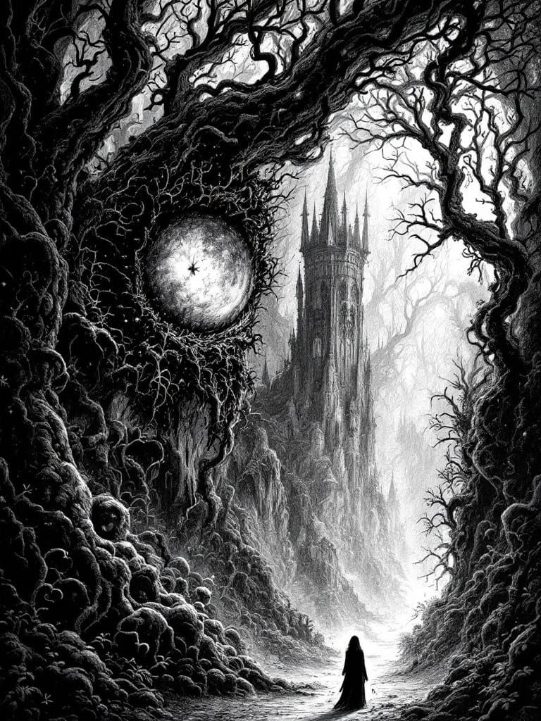 Mystical Pop Art Scene in Dinotopia Style