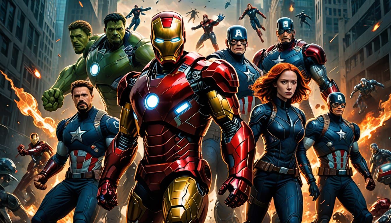 Avengers Unite to Defend The Multiverse in Epic Battle