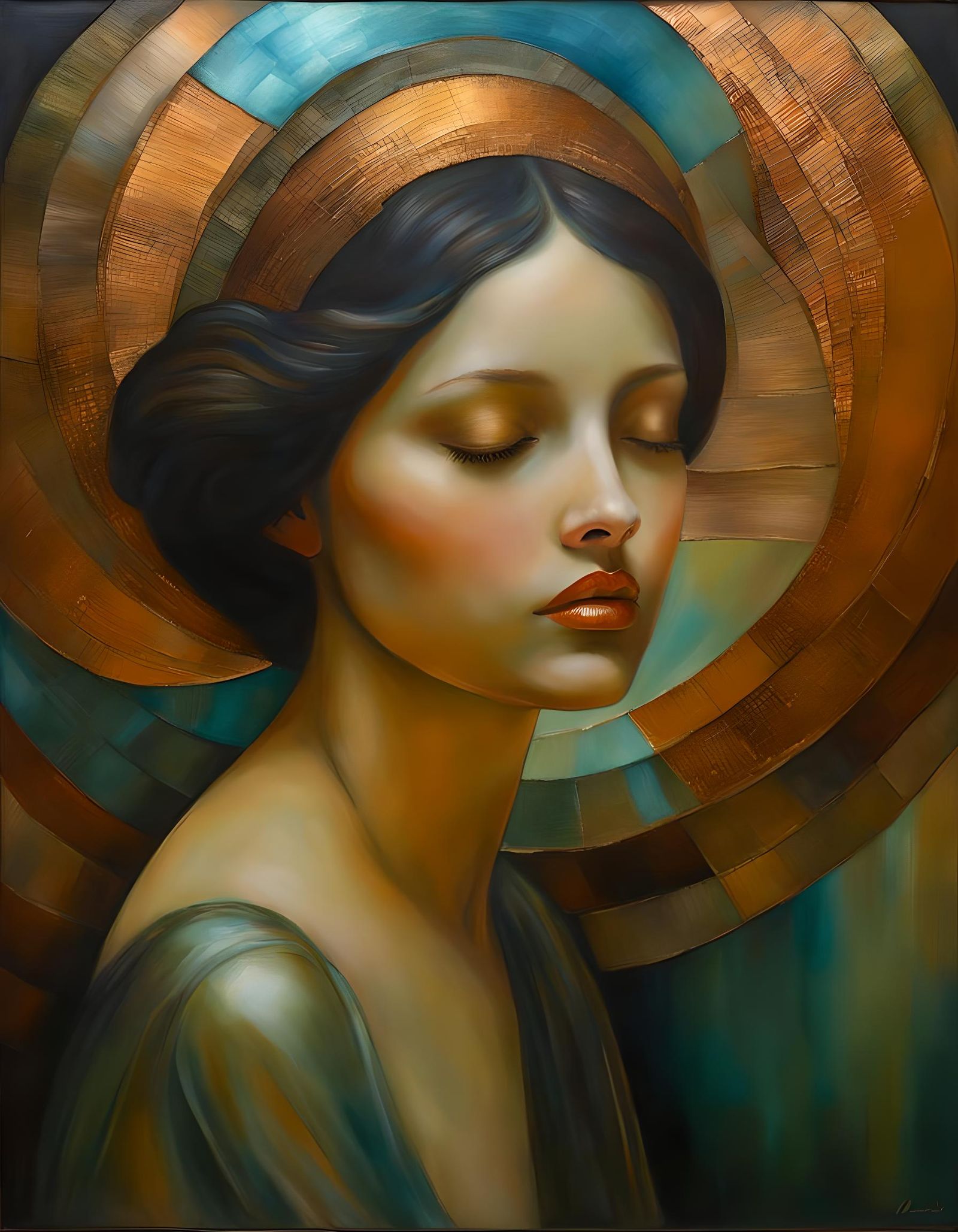 Surreal Liquified Muslin in Expressive Vintage Style