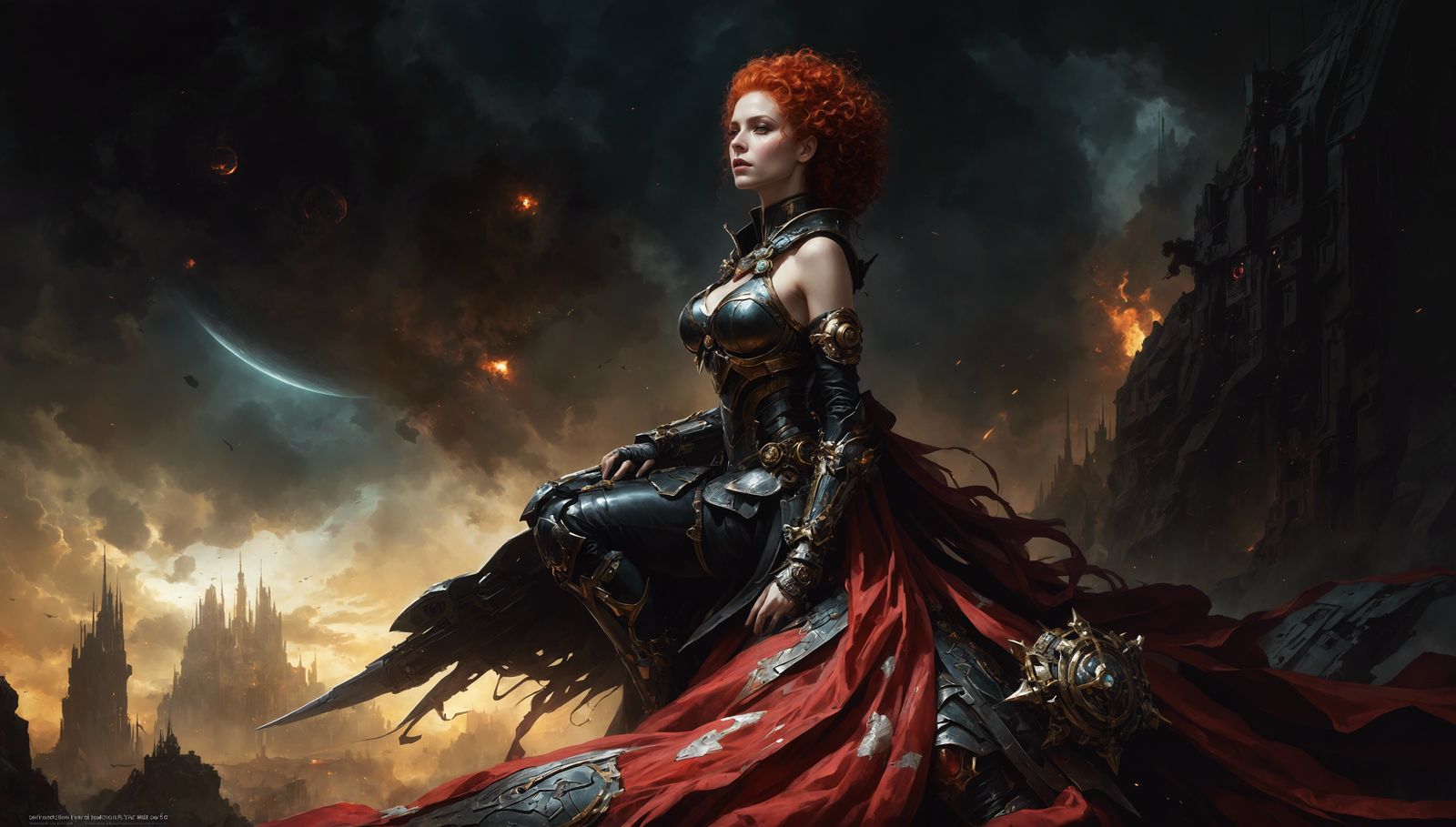 Warhammer 40k Sister of Silence Portrait