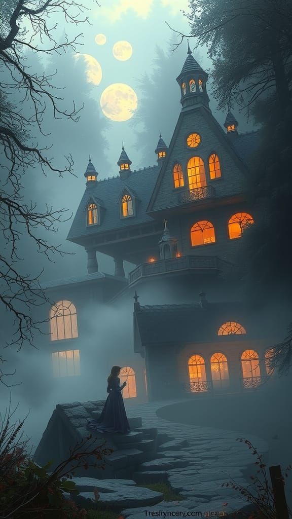 creepy manor