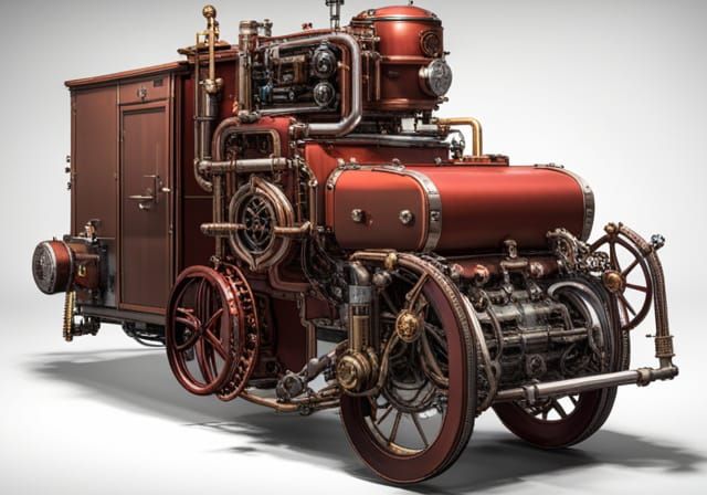 Steampunk-Truck