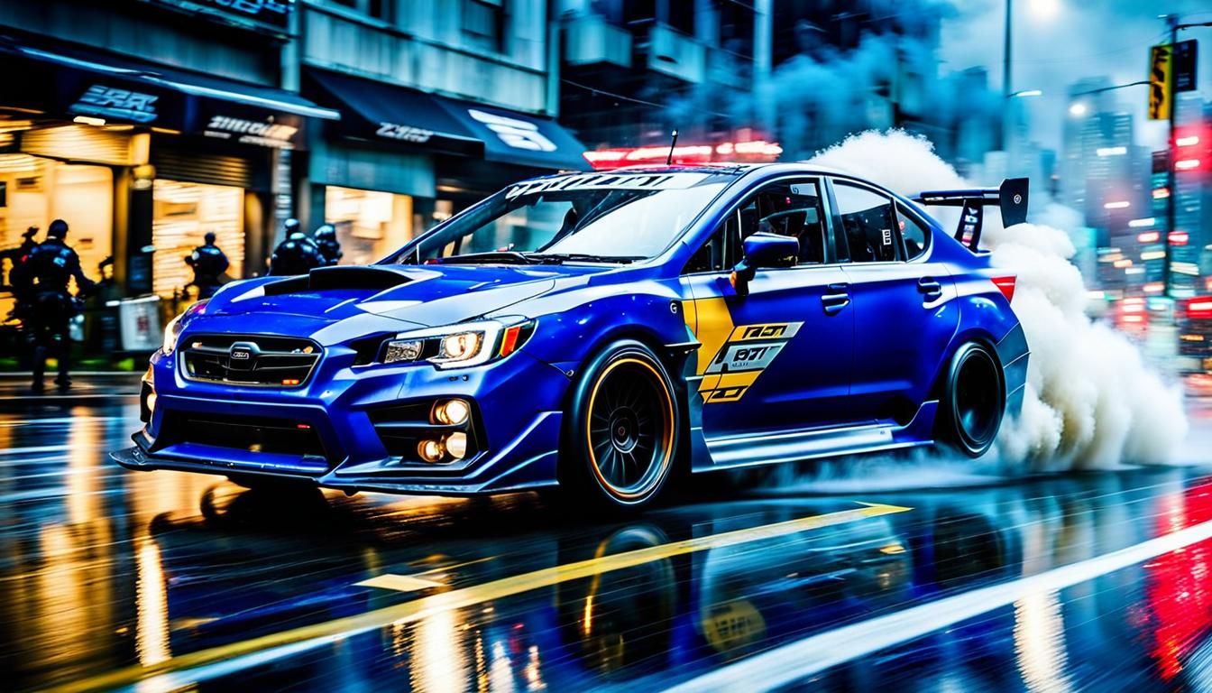 Racing Subaru