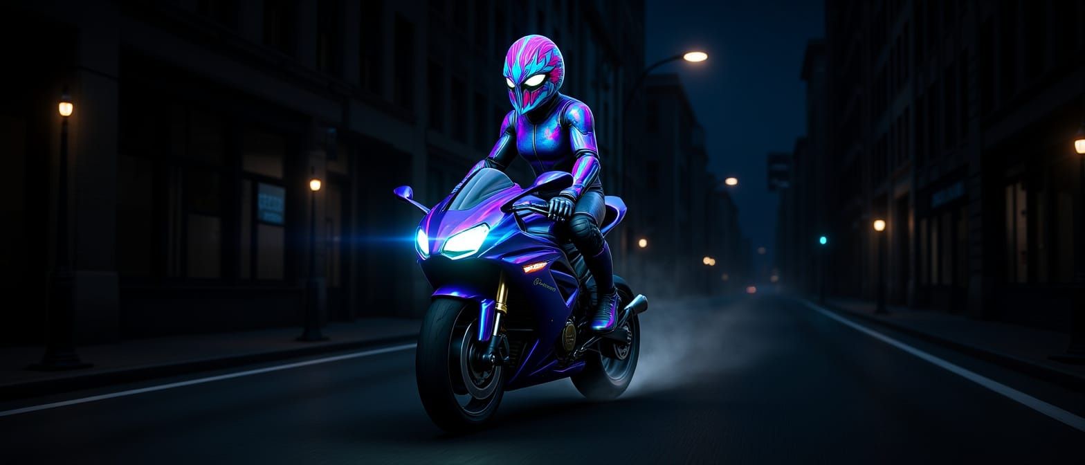 Batgirl tries out a new look...