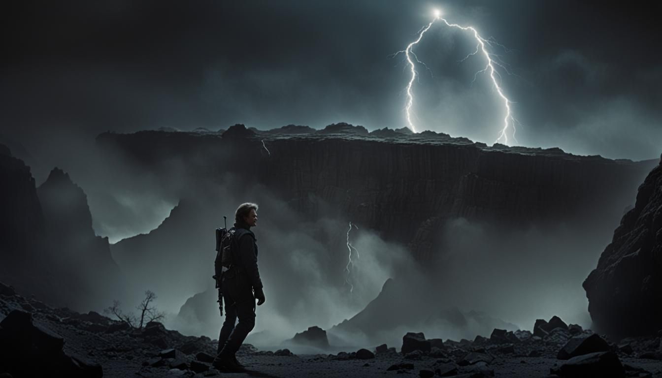 Captain Sheridan on Nuked Z'ha'dum