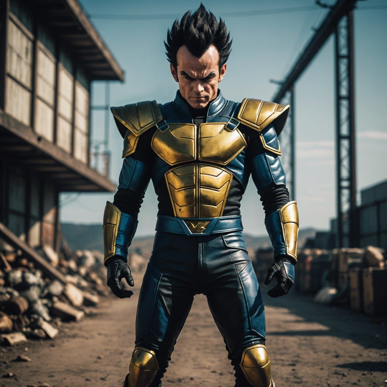 Vegeta in Leather Pants: Cinematic Dragonball Z