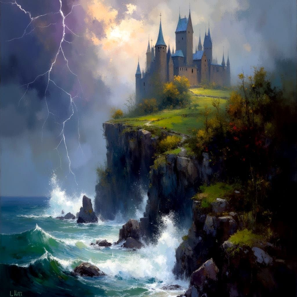 AI Generated Earth Impression Landscape