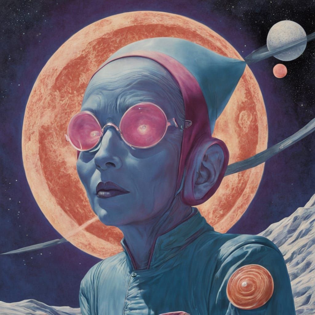 Abstract Outer Limits Landscape