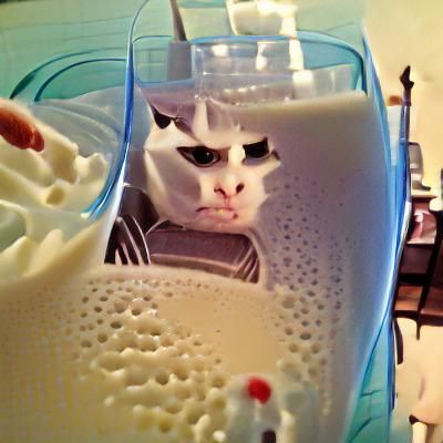 Humorous AI Interpretation of Lactose Intolerance