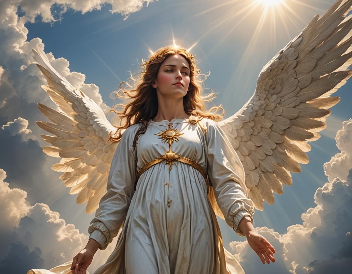 Angel Healing with Light Aura