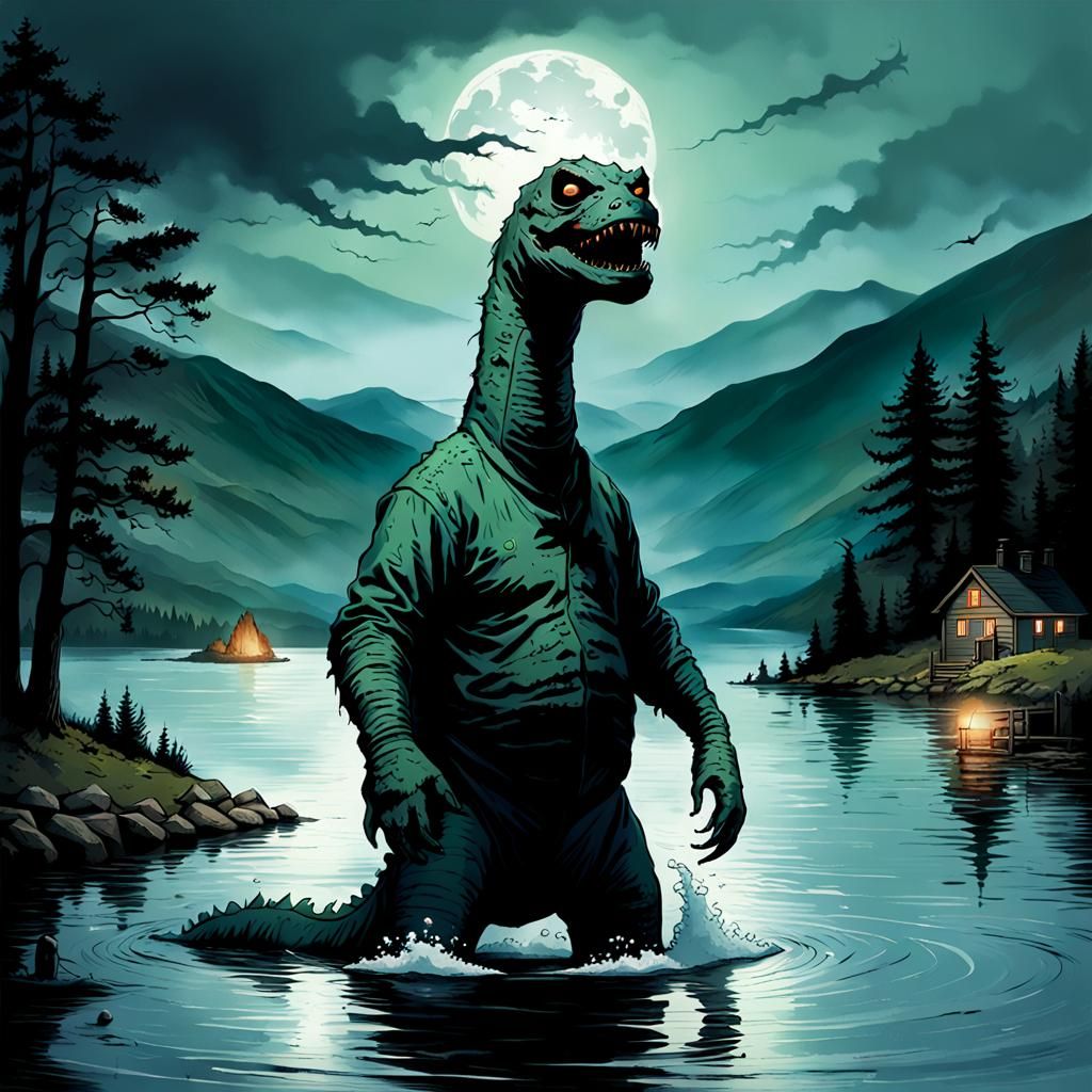 Loch Ness Monster Horror Hybrid Emerges