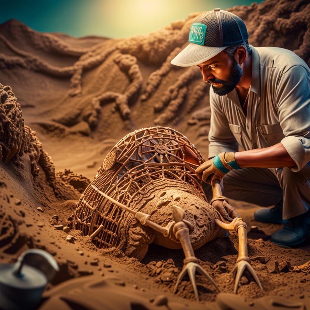 Archeologist Unearths Giant Bird Skeleton in Silk