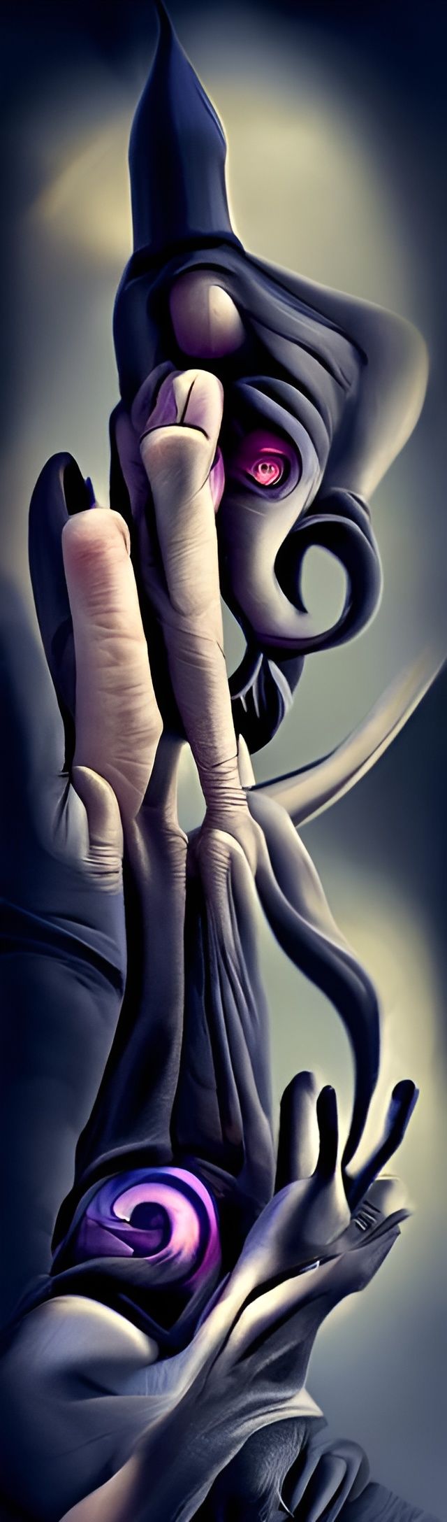 Evil Witch in Trogir: Disney Burton Style