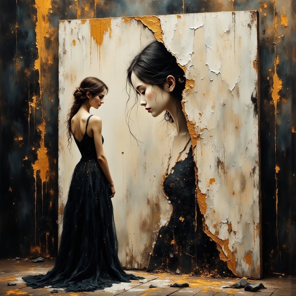 A Young Woman's Despair in a Masterpiece of Chiaroscuro