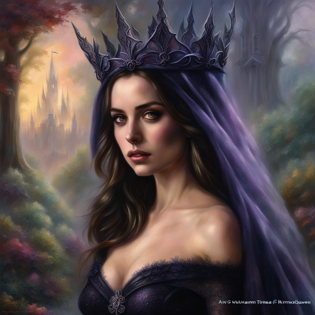 Ana de Armas as Ethereal Dark Witch Queen