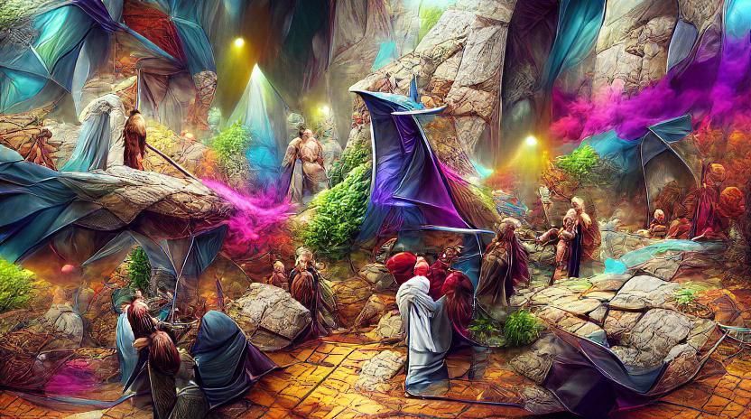 Moses vs Jesus in a free-style rap-battle