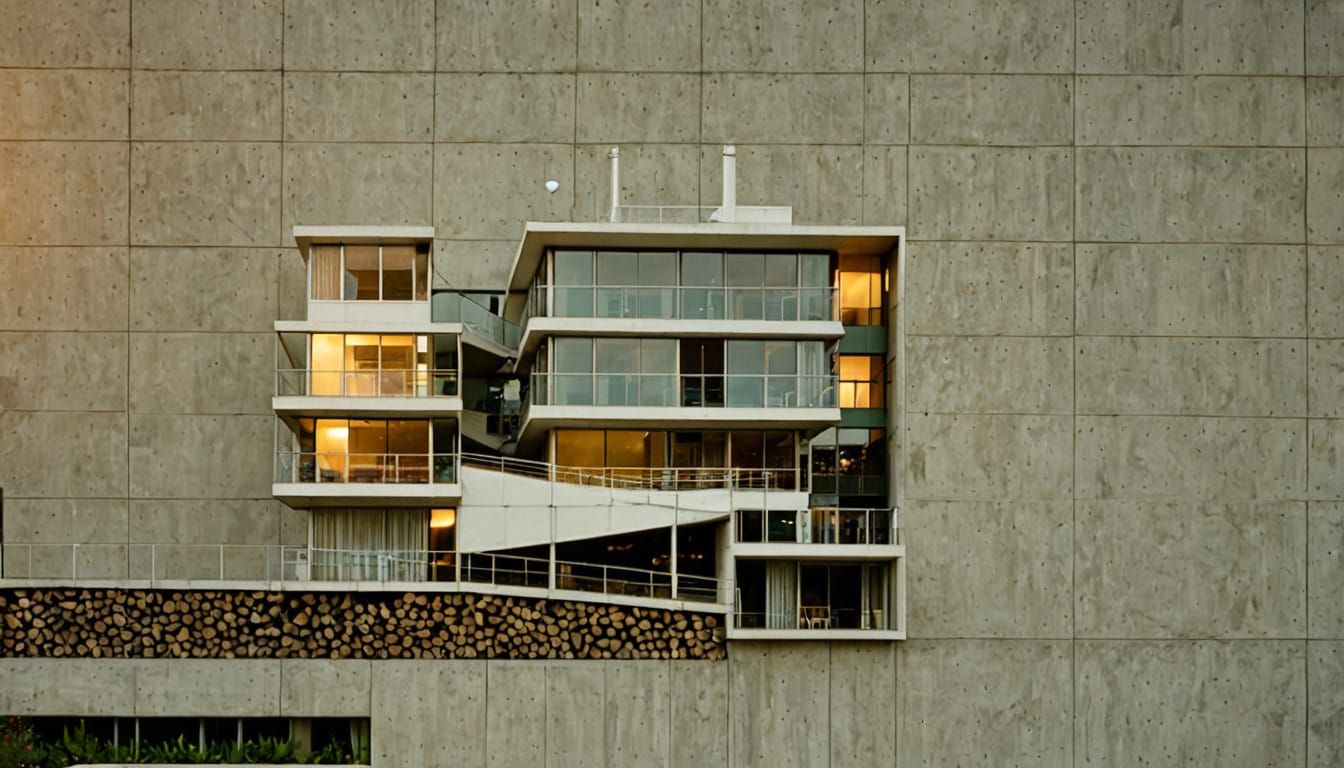 Modernist Masterpiece: Curutchet House in Warm Light