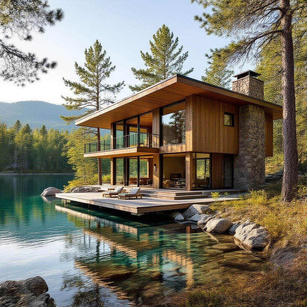 Minimalist Cabin Renovation by Crystal Lake in Scandinavian ...