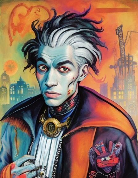 Vampires in an Industrial Dark Fantasy Wonderland