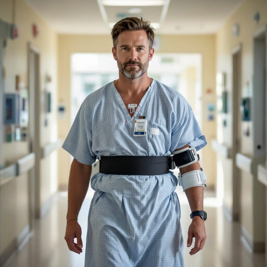 Man Walks Out of Hospital with Artificial Heart