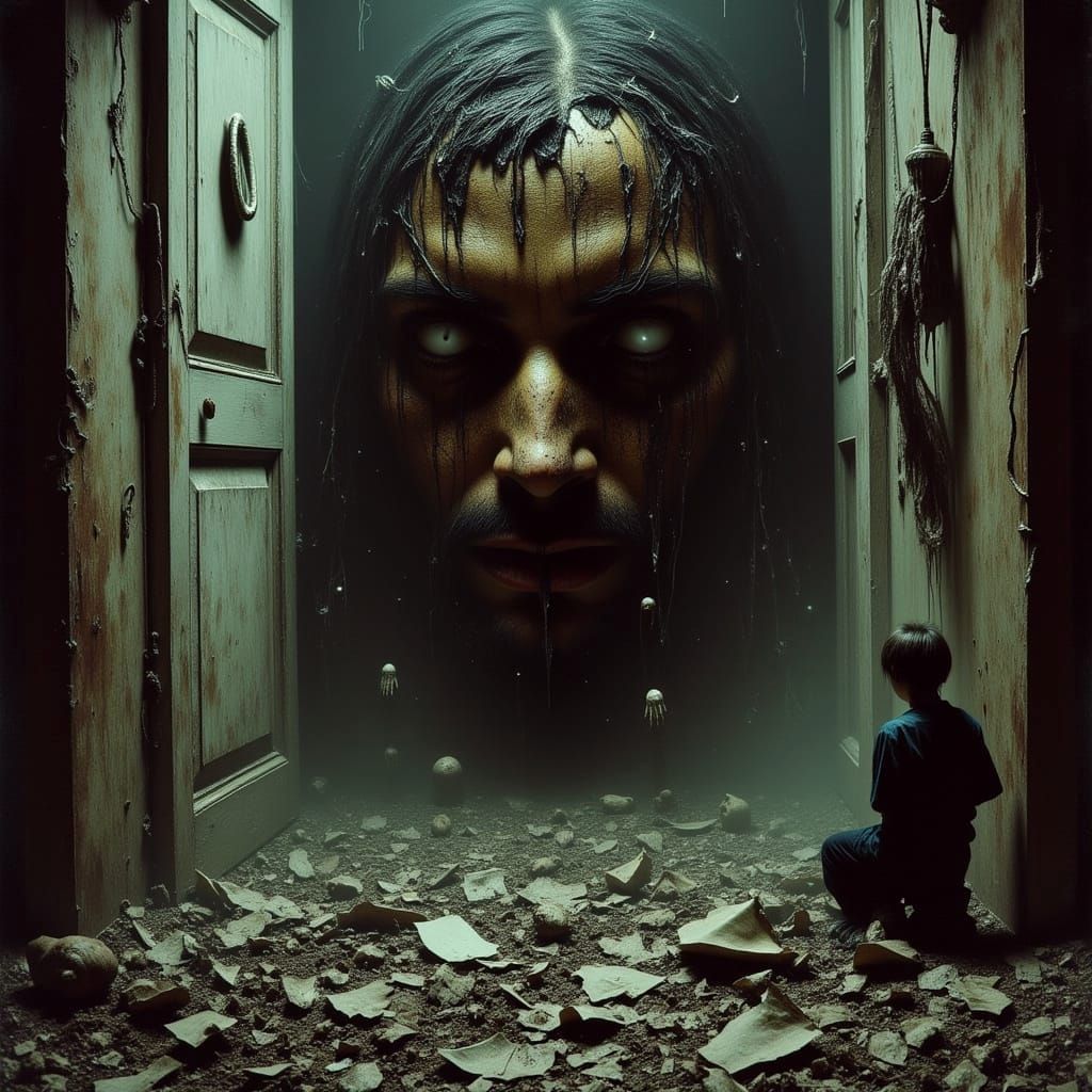 Surreal Masterpiece: Emotion Entropy in Hyperdetailed Impast...