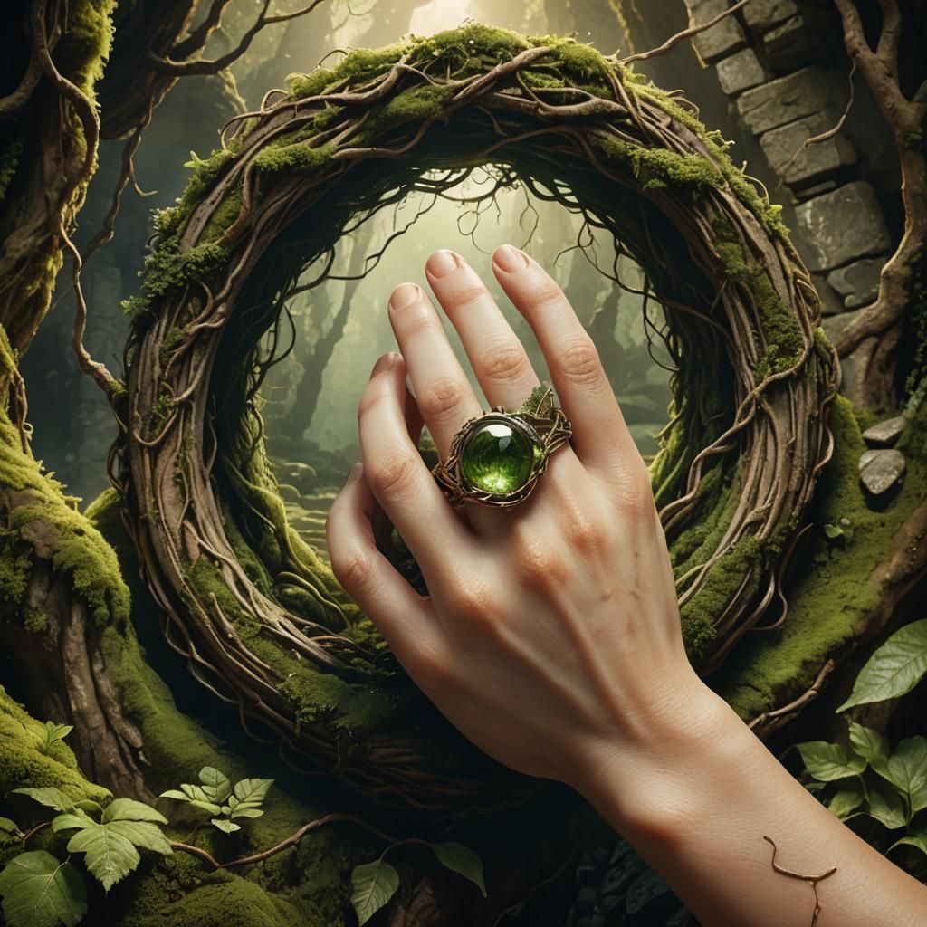 Earthy Ring of Power Concept Art