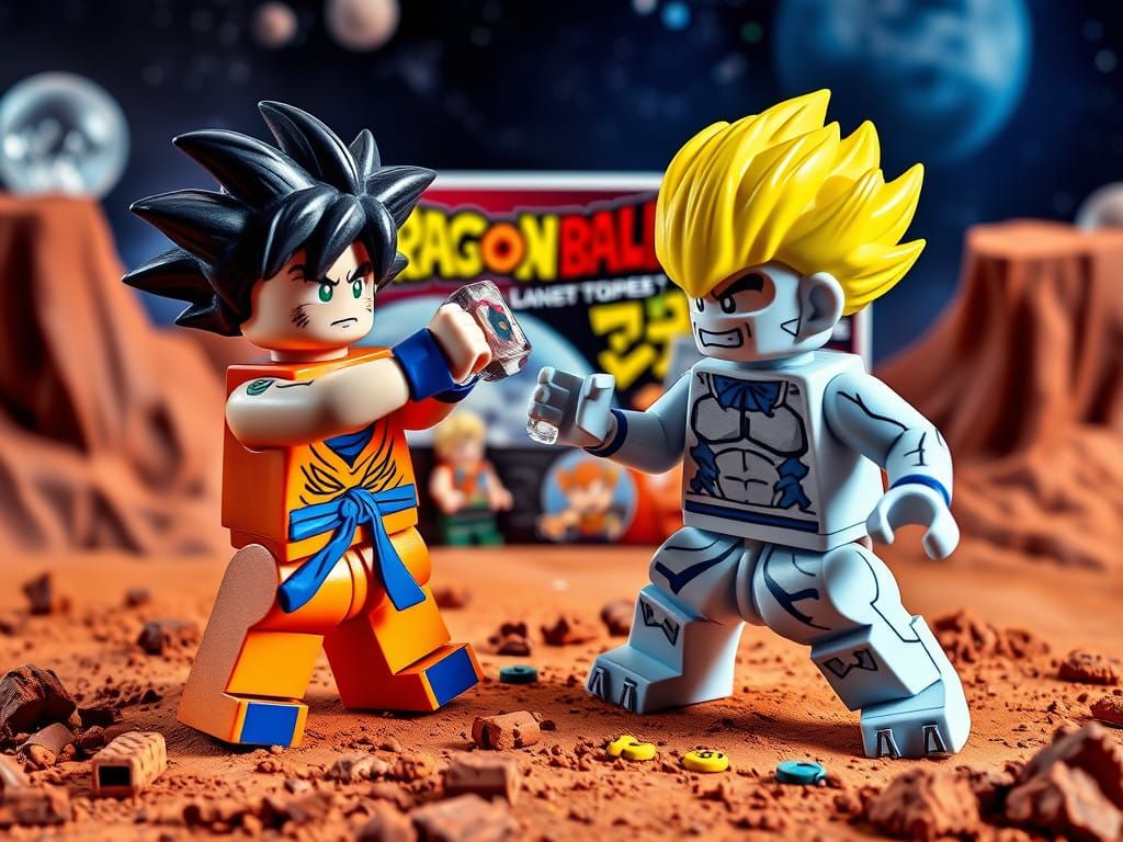 Dragonball inspired Minifigures