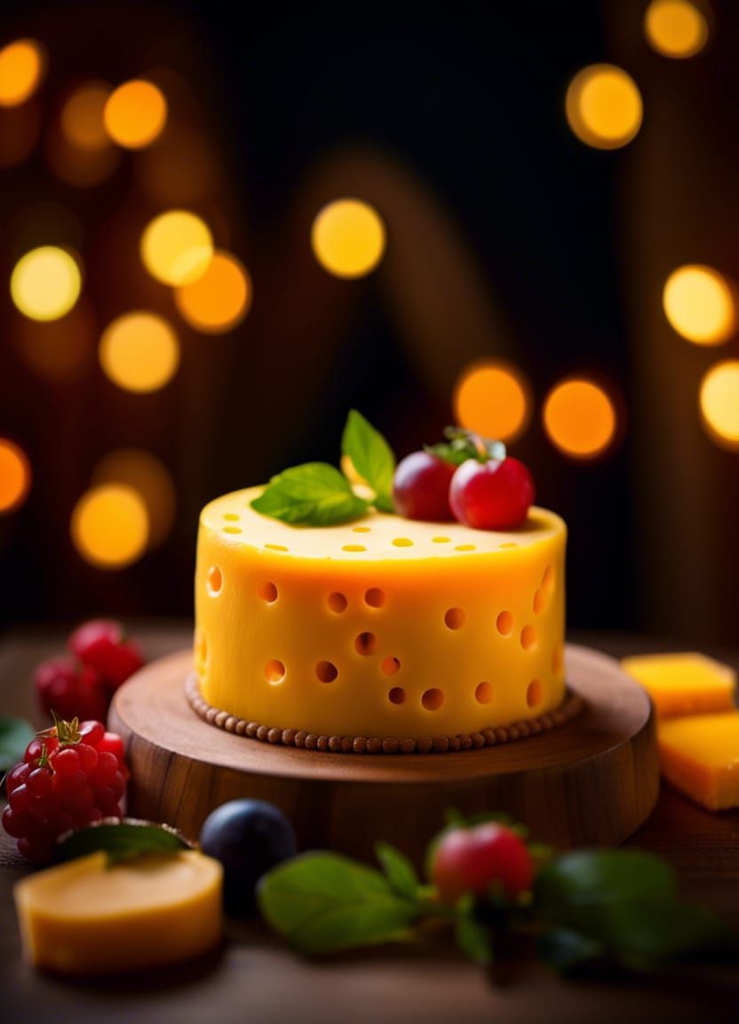 Cheese Cake: Professional Photography with Bokeh
