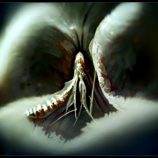 Sinister Vagina Dentata in Dark Fantasy Style