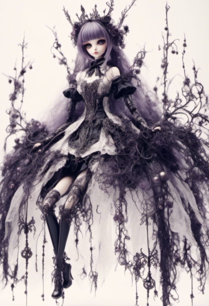 Ball-Jointed Robot Doll