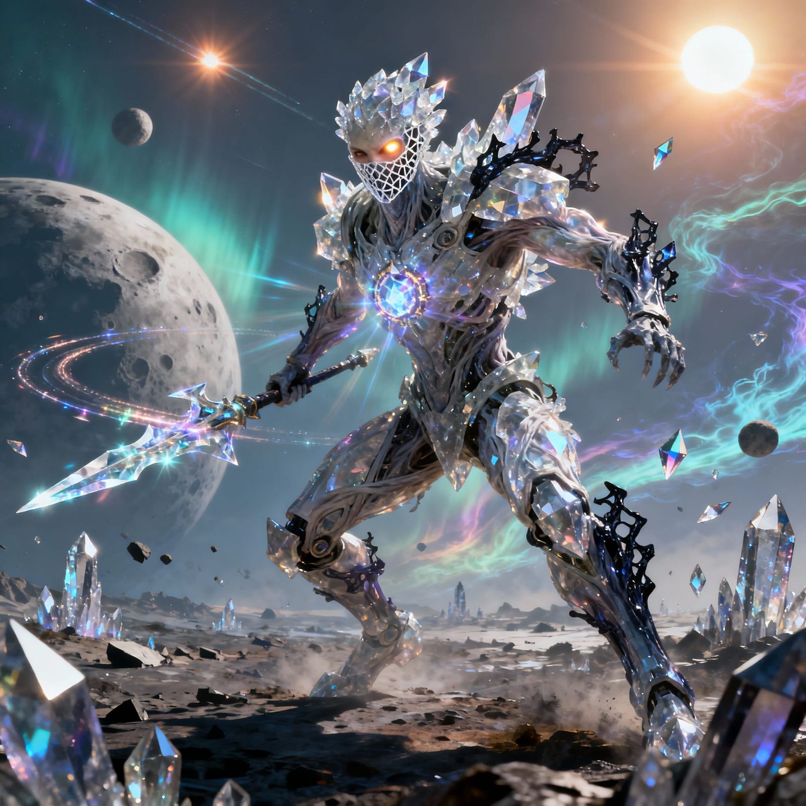 Xal'Ruun the Shardborn Alien Warrior