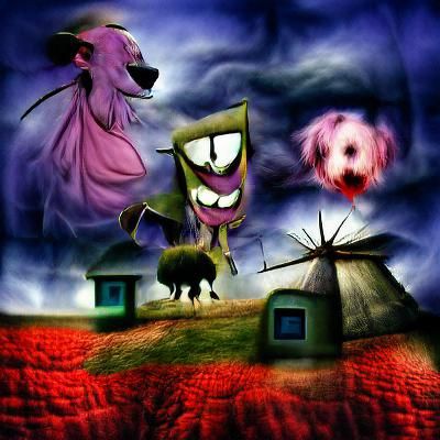 Courage the Cowardly Dog: Creepy Nightmare