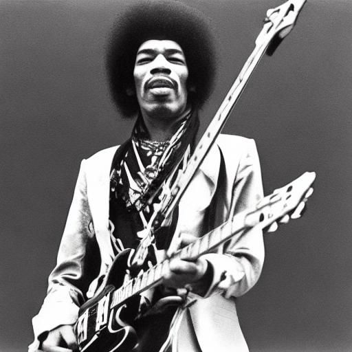 Jimi Hendrix Performing All Along the Watchtower