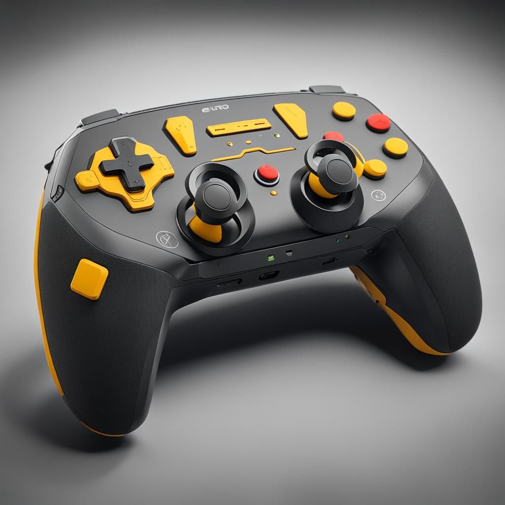 Globo Visio Game Controller Render in 3D