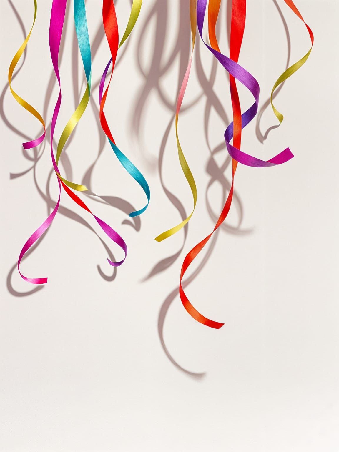 Hand-Drawn Streamers on Fine Paper