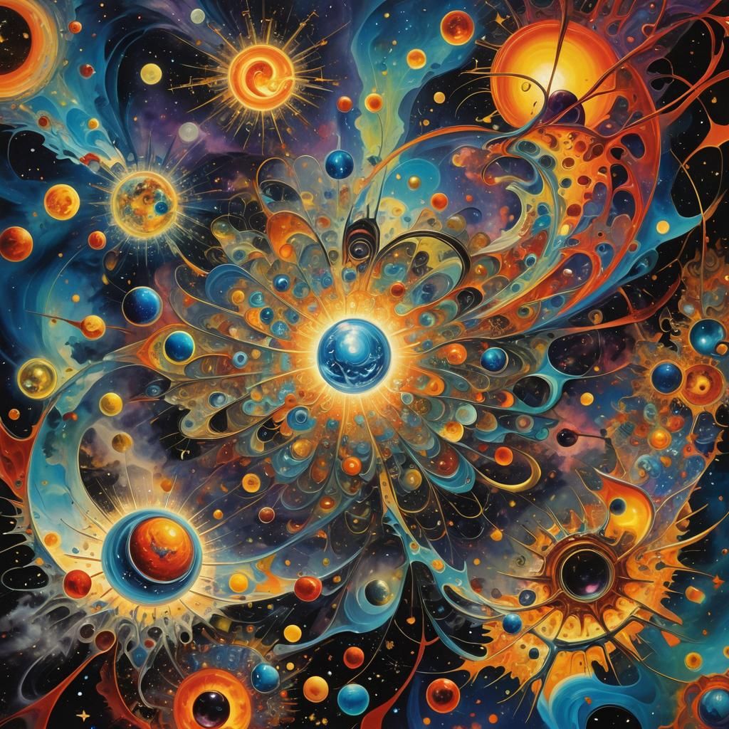 Cosmic Surrealism: Astra and Moondust Approach Portal