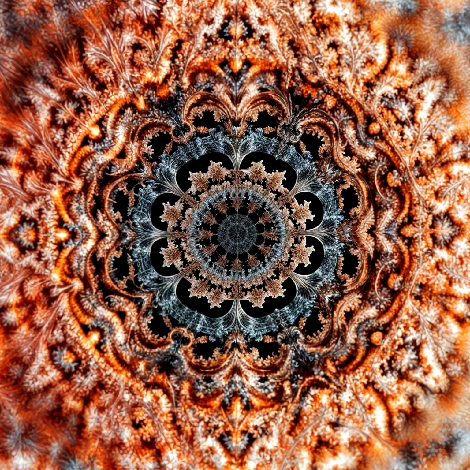 Stunning Photorealistic Fractal Eye