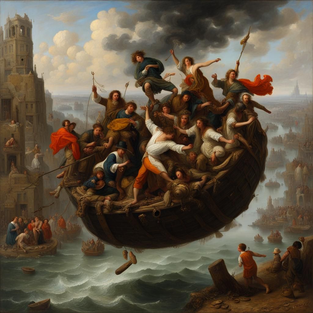 Brueghel et la soucoupe volante
